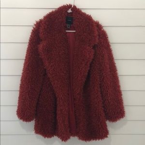 Fuzzy Fashion Coat